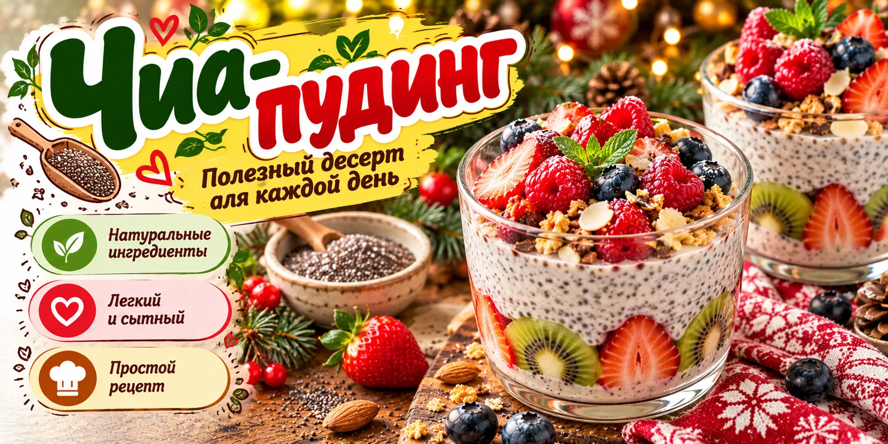 Чиа-пудинг