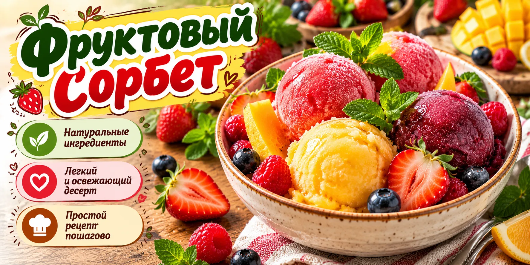 Фруктовый Сорбет