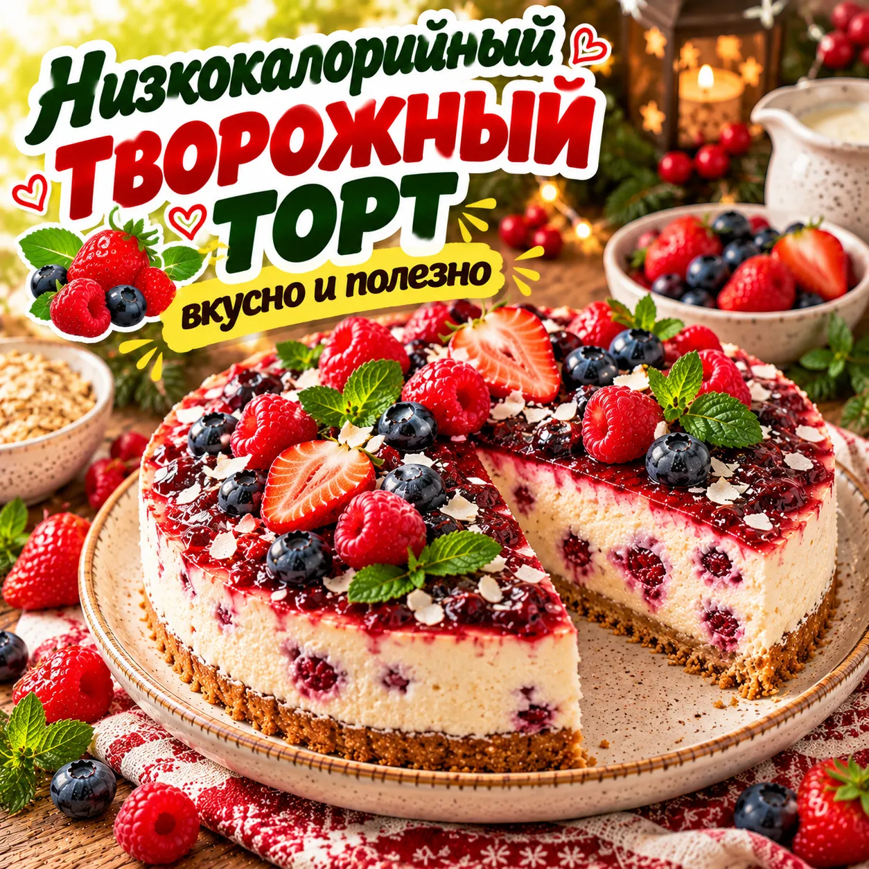 Творожный торт - рецепт, состав и приготовление по шагам