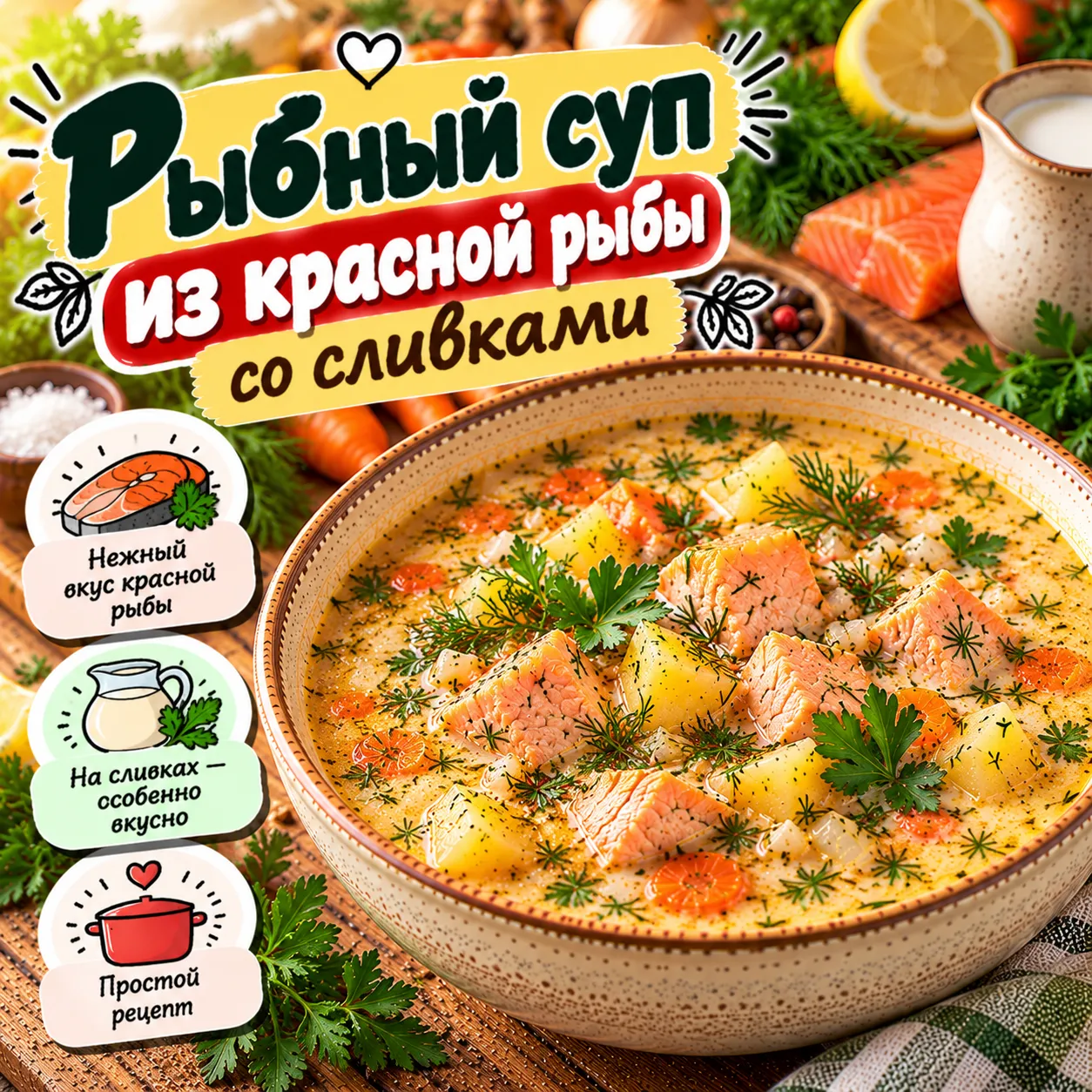 Рыбный суп - рецепт, состав и приготовление по шагам