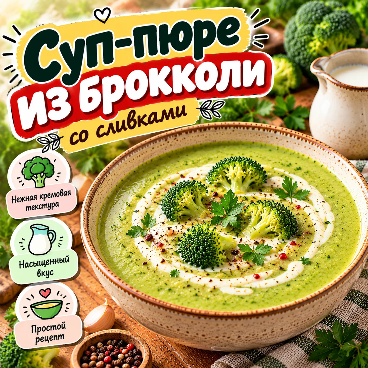 Суп пюре - рецепт, состав и приготовление по шагам