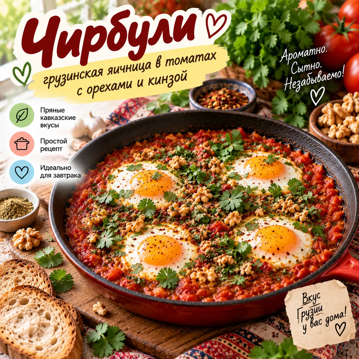 Как приготовить чирбули - рецепт